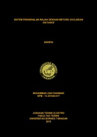 Sistem Pengenalan Wajah Dengan Metode Euclidean Distance