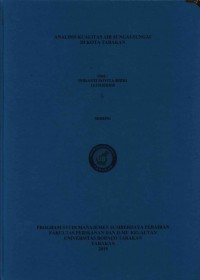 Analisis Kualitas Air Sungai-Sungai Di Kota Tarakan
