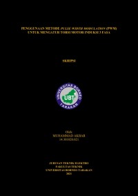 Penggunaan Metode Pulse Witdh Modulation (PWM) Untuk Mengatur Torsi Motor Induksi 3 Fasa