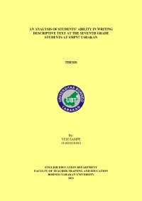 An Analysis Of Students’ Ability In Writing Descriptive Text At The Seventh Grade Students At SMPN 7 Tarakan