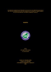 Analisis Daya Dukung dan Penurunan Tiang Pancang Menggunakan Data PDA Test dan Program Plaxis Pada Pembangunan Gedung Laboratorium dan Kuliah Terpadu Universitas Borneo Tarakan