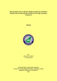 Developing Of Learning Media Based On Student Needs For Tenth Grade Student Of SMK Negeri 2 Tarakan