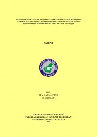 Pengembangan Majalah Sains Berdasarkan Uji Pengaruh Kombinasi Ekstrak Daun Bandotan Agerantum conyzoides L. dan Daun Salam Syzigum polyiunthum wight. Walp Terhadap Larva Nyamuk Aedes aegypti