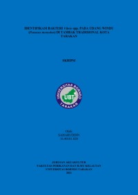 Identifikasi Bakteri Vibrio spp. pada Udang Windu (Penaeus monodon) di Tambak Tradisional Kota Tarakan