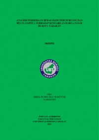 Analisis Persediaan Beras Oleh Perum Bulog Dan Relevansinya Terhadap Kestabilan Harga Pasar Di Kota Tarakan