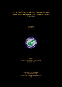Studi Sistem Drainase pada Daerah Sekitar Batalyon Infanteri 613 Raja Alam/RJA Kota Tarakan