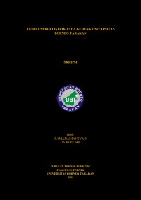 Audit Energi Listrik pada Gedung Universitas Borneo Tarakan