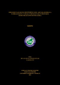 Implementasi Sistem Monitoring Suhu Air Pada Budidaya Tambak Di Kota Tarakan Menggunakan Protokol Komunikasi Long Range (LORA)