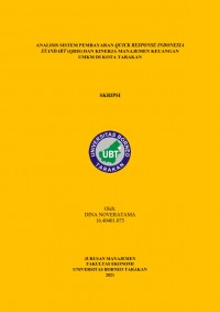 Analisis Sistem Pembayaran Quick Response Indonesia Standart (QRIS) dan Kinerja Manajemen Keuangan UMKM di Kota Tarakan