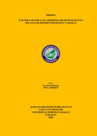 Faktor-Faktor yang Mempengaruhi Pendapatan Nelayan di Pesisir Timur Kota Tarakan
