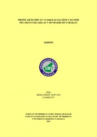 Profil Kemampuan Number Sense Siswa Materi Pecahan Pada Kelas V SD Negeri 035 Tarakan
