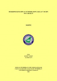 Deskripsi Kemampuan Numerik Siswa Kelas V Di SDN 035 Tarakan