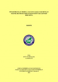 Pengembangan Modul Cognitive Behavior Dengan Teknik Restrukturisasi Kognitif Pada Konsep Diri Siswa