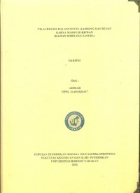 Nilai Religi Dalam Novel Kambing Dan Hujan Karya Mahfud Ikhwan (Kajian Sosiologi Sastra)