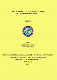 Gaya Bahasa Dalam Novel Putra Salju Karya Salman El-Bahry