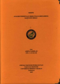 Analisis Permintaan Objek Wisata Biduk-Biduk Kabupaten Berau
