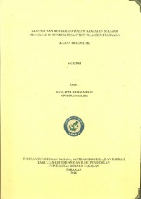 Kesantunan Berbahasa Dalam Kegiatan Belajar Mengajar Di Pondok Pesantren Islam KMI Tarakan (Kajian Pragmatik)