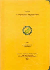 Analisis Determinan Pengangguran Di Kabupaten Nunukan