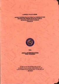 Asuhan Keperawatan Pada Tn. M Dengan Non Hemoragik Stroke Di Ruang Dahlia Rumah Sakit Umum Daerah Tarakan