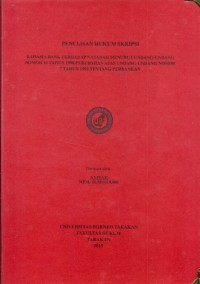 Rahasia Bank Terhadap Nasabah Menurut Undang-Undang Nomor 10 Tahun 1998 Perubahan Atas Undang-Undang Nomor 7 Tahun 1992 Tentang Perbankan