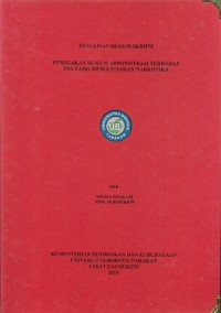 Penegakan Hukum Administrasi Terhadap PNS yang Menggunakan Narkotika