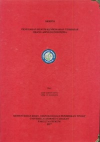 Penegakan Hukum Keimigrasian Terhadap Orang Asing Di Indonesia