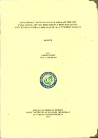 Pengembangan Media Komik Edukasi Biologi pada Materi Sistem Pertahanan Tubuh Manusia Untuk Kelas XI IPA Madrasah Aliyah Negeri Tarakan