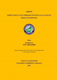 Perputaran Uang Terhadap Penciptaan Lapangan Kerja di Indonesia