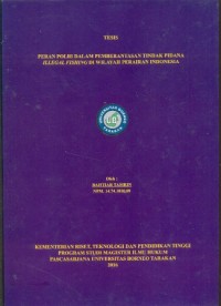 Peran Polri Dalam Pemberantasan Tindak Pidana Illegal Fishing Di Wilayah Perairan Indonesia