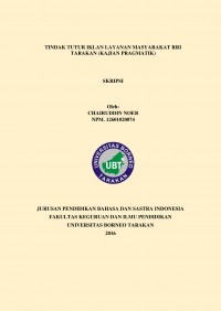 Tindak Tutur Iklan Layanan Masyarakat RRI Tarakan (Kajian Pragmatik)