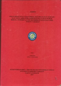 Peran Dinas Penanaman Modal Dan Pelayanan Terpadu Satu Pintu (DPM-PTSP) Terhadap Pelayanan Publik Berupa Penerbitan Izin Mendirikan Bangunan (IMB) Di Kota Tarakan