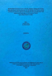 Reproduksi Ikan Gulamah (Johnius Belangerii) Yang Didaratkan Di Pangkalan Pendaratan Ikan (PPI) Lingkas Ujung Dengan Daerah Penangkapan Di Sekitar Perairan Tanah Kuning Kalimantan Utara