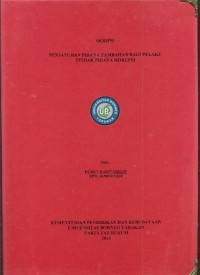 Penjatuhan Pidana Tambahan Bagi Pelaku Tindak Pidana Korupsi