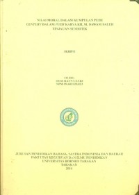 Nilai Moral Dalam Kumpulan Puisi Century Dalam Puisi Karya Kh. M. Dawam Saleh Tinjauan Semiotik