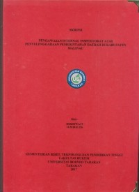 Pengawasan Internal Inspektorat Atas Penyelenggaraan Pemerintahan Daerah Di Kabupaten Malinau