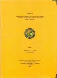Analisis Kontribusi Jasa Usaha Pelabuhan Tengkayu II Terhadap Retribusi Daerah Kota Tarakan