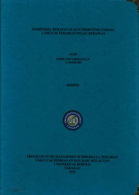 Komposisi, Kerapatan Dan Frekuensi Padang Lamun Di Perairan Pulau Derawan