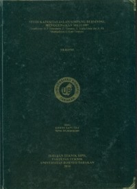 Studi Kapasitas Jalan Simpang Bersinyal Menggunakan MKJI 1997 (Studi kasus : Jl. P Halmahera, Jl. Sumatra, Jl. Teuku Umar Dan Jl. Re Marthadinata Di Kota Tarakan)