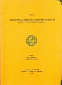 Analisis Penerimaan Sistem Informasi Akademik (Siakad) Dengan Menggunakan Technology Acceptance Model (TAM) Di Fakultas Ekonomi Universitas Borneo Tarakan