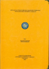 Inflasi dan Pertumbuhan Ekonomi Terhadap Pengangguran Di Kota Tarakan