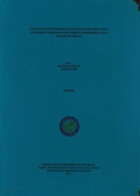 Efektivitas Penambahan Betakarotene Pada Pakan Komersial Terhadap Pertumbuhan Benih Ikan Nila (Oreochromis niloticus)