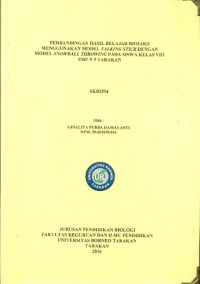 Perbandingan Hasil Belajar Biologi Menggunakan Model Talking Stick Dengan Model Snowball Throwing Pada Siswa Kelas VIII SMPN 5 Tarakan