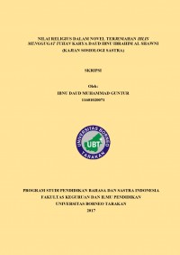 Nilai Religius Dalam Novel Terjemahan Iblis Menggugat Tuhan Karya Daud Ibnu Ibrahim Al Shawni (Kajian Sosiologi Sastra)