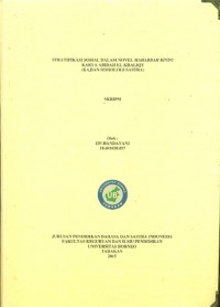Stratifikasi Sosial Dalam Novel Mahabbah Rindu Karya Abidah El Khaliqy (Kajian Sosiologi Sast