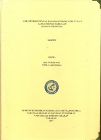 Majas Perbandingan Dalam Antologi Cerpen Saia Karya Djenar Maesa Ayu (Kajian Stilistika)
