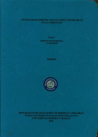 Studi Karakteristik Pasang Surut Di Perairan Pulau Derawan
