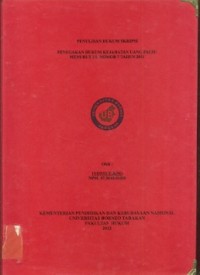 Penegakan Hukum Kejahatan Uang Palsu Menurut UU Nomor 7 Tahun 2011