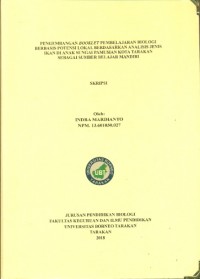 Pengembangan Booklet Pembelajaran Biologi Berbasis Potensi Lokal Berdasarkan Analisis Jenis Ikan Di Anak Sungai Pamusian Kota Tarakan Sebagai Sumber Belajar Mandiri