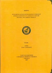 Pengaruh Gaji Dan Konflik Kerja Terhadap Kinerja Karyawan PT. Ramayana Lestari Sentosa, Tbk. Cabang Tarakan
