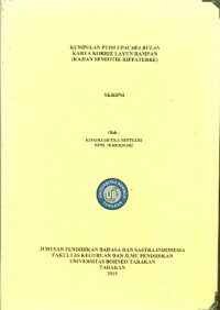 Kumpulan Puisi Upacara Bulan Karya Korrie Layun Rampan (Kajian Semiotik Riffaterre)